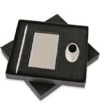 302 - Tükenmez Kalem & Anahtarlık & Kartvizitlik Set